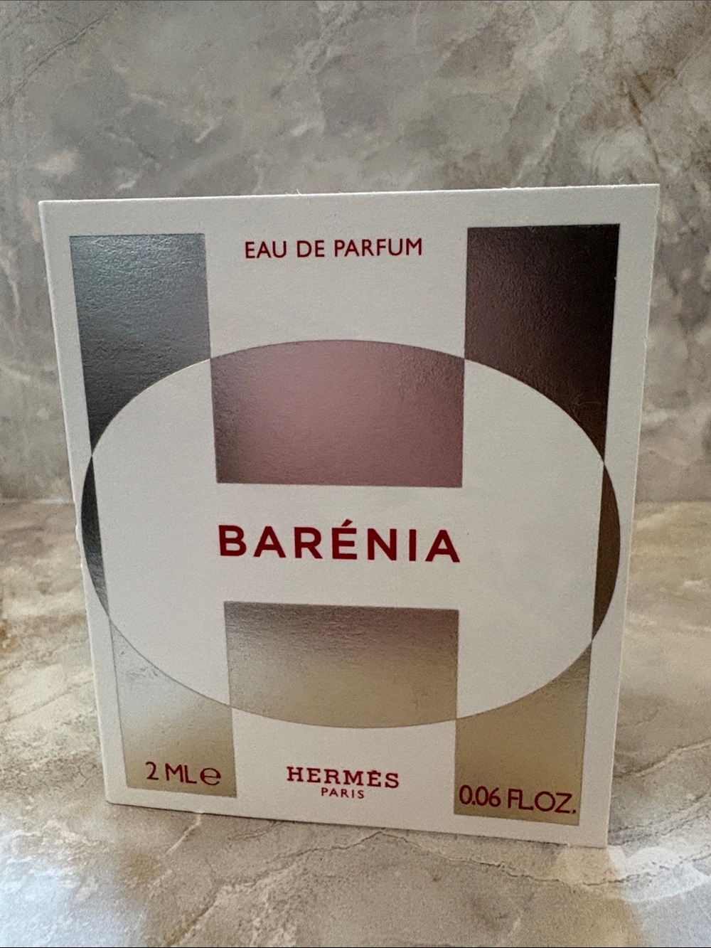 ❤️ 4 for $20 Hermes Berenia Mini Travel Vial NEW
